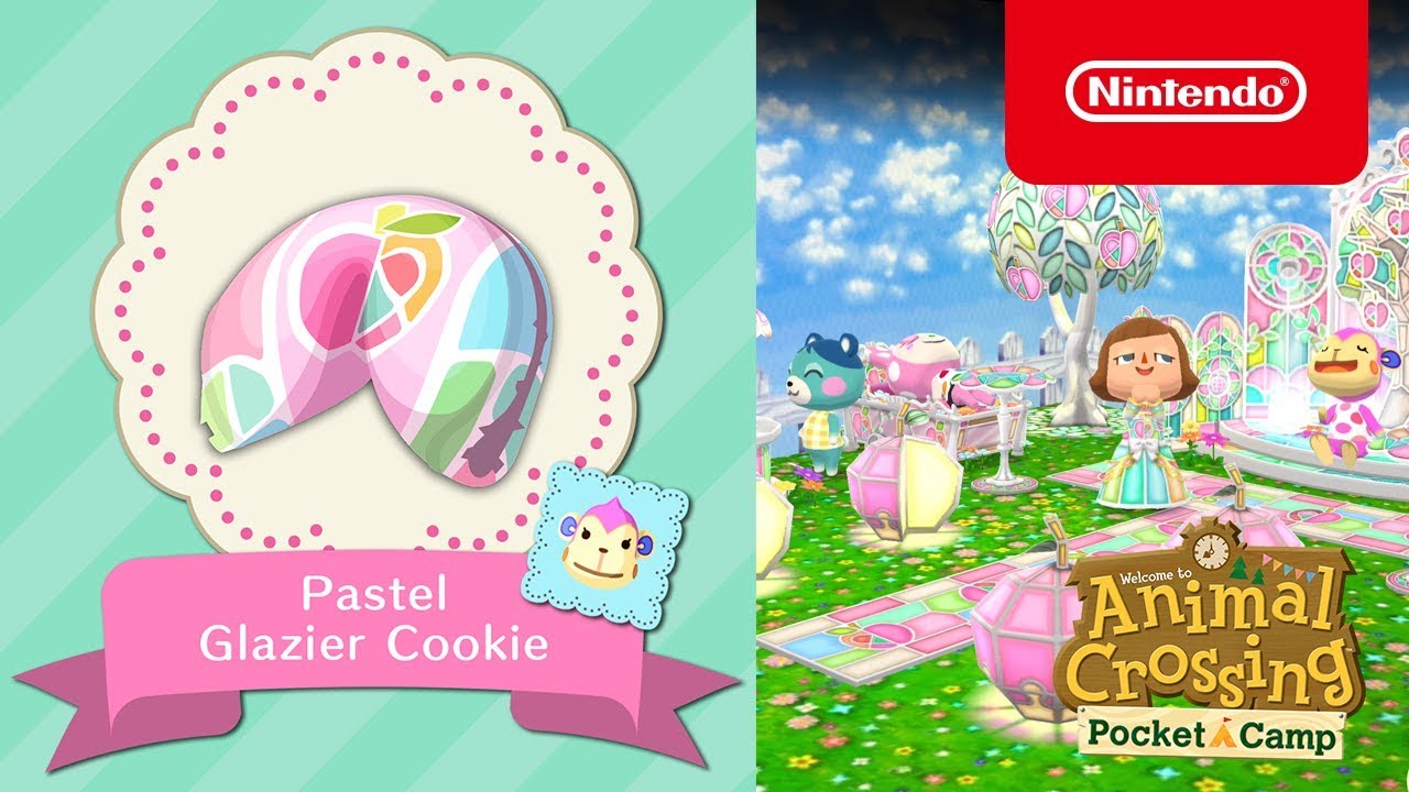 Animal Crossing: Pocket Camp - Pastel Glazier Cookie