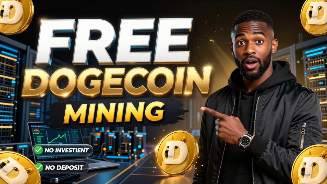 Free Dogecoin Mining Website 2026 | No Deposit | No Investment Needed
