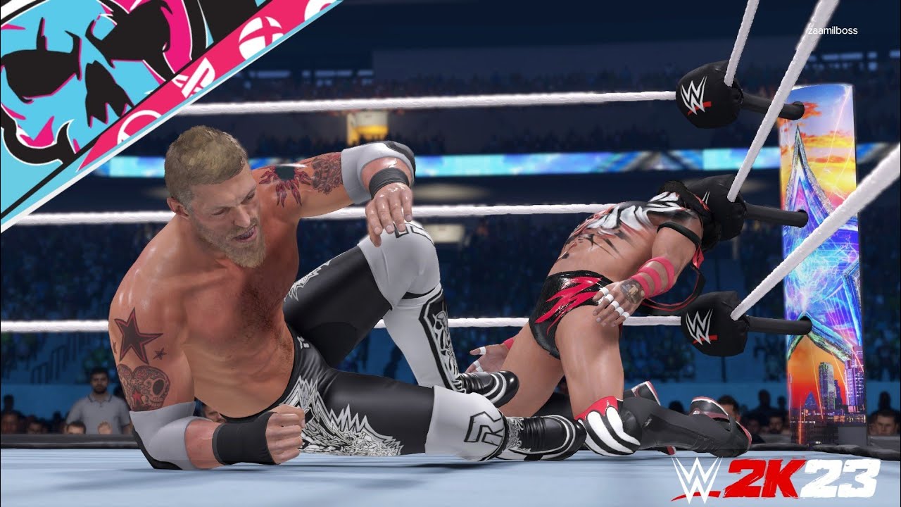 FULL MATCH - Edge vs The Demon Finn Bálor  - WrestleMania 39 Match WWE 2K23 Gameplay Full HD