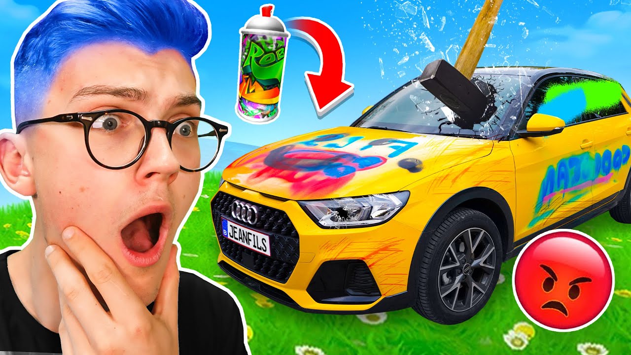 Il DÉTRUIT ma NOUVELLE VOITURE car je l'ai PRANK