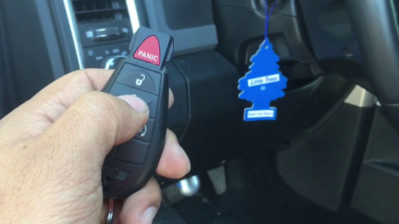 2016 Dodge Ram viper add on alarm security and remote start to factory remote fob