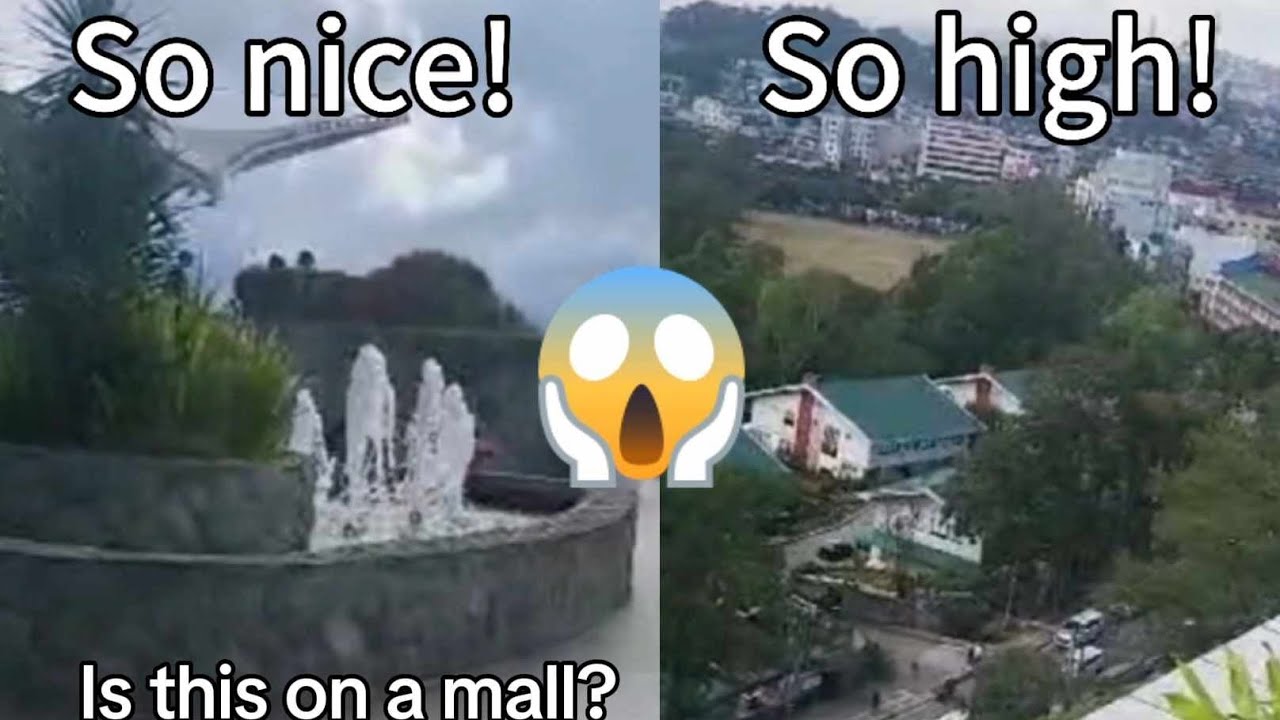 SM BAGUIO CITY ROOF DECK! PEOPLE'S PARK ON A MALL!
