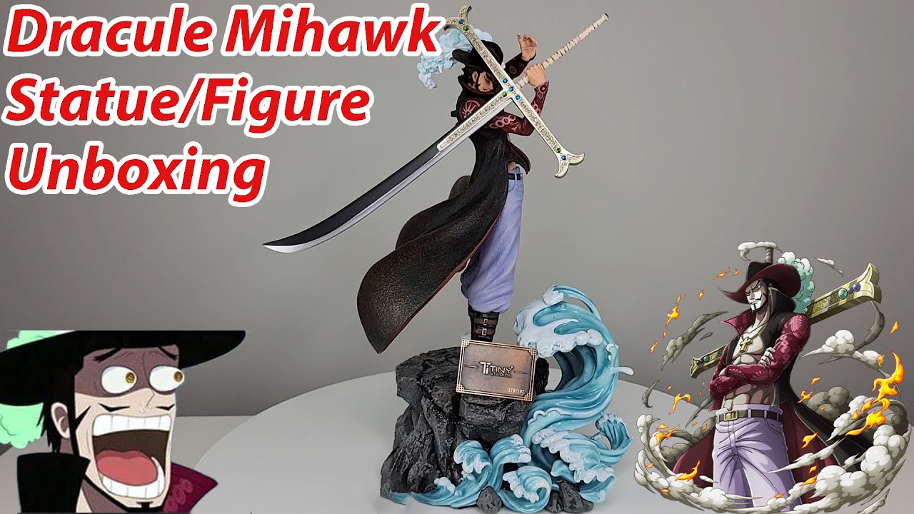 Dracule Mihawk | One Piece Statue/Figure Unboxing by Tiny Studios