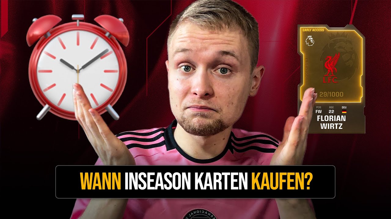 Der BESTE Zeitpunkt InSeason Karten zu kaufen🔎 Sorare 26 Strategie💡