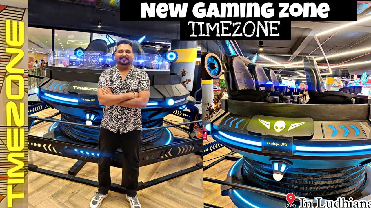 TIMEZONE GAMING PAVILION MALL IN LUDHIANA || Australia Famous Gameing Zone In Ludhiana