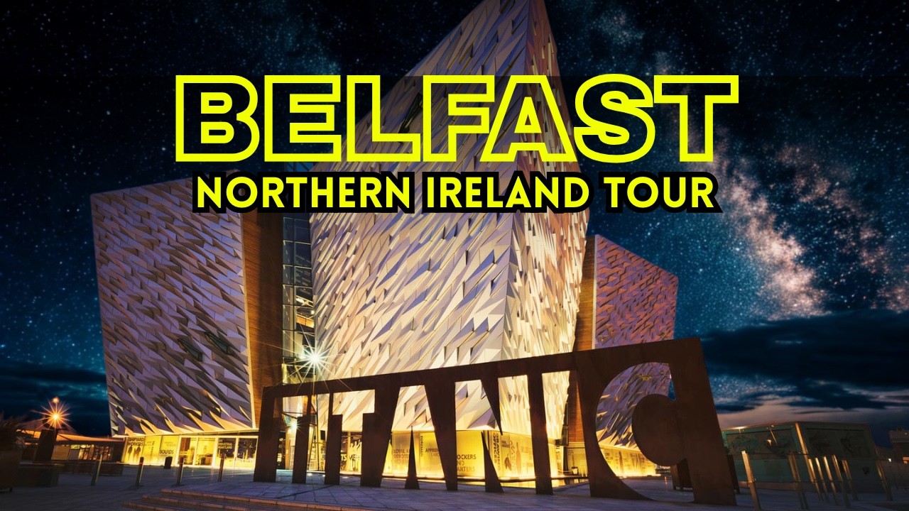 Exploring Belfast's History Tour | Dublin to Belfast Road Trip & Photo Walk