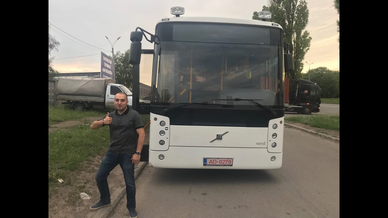 обзор растаможенного со сниженной пошлиной автобуса VOLVO B7R