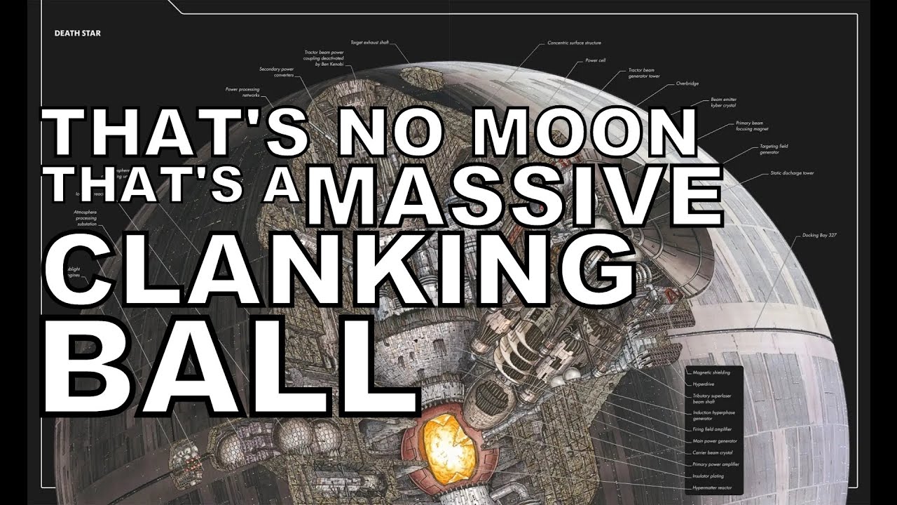 The Death Star might not be the biggest ball, but it has the hardest... energy beam