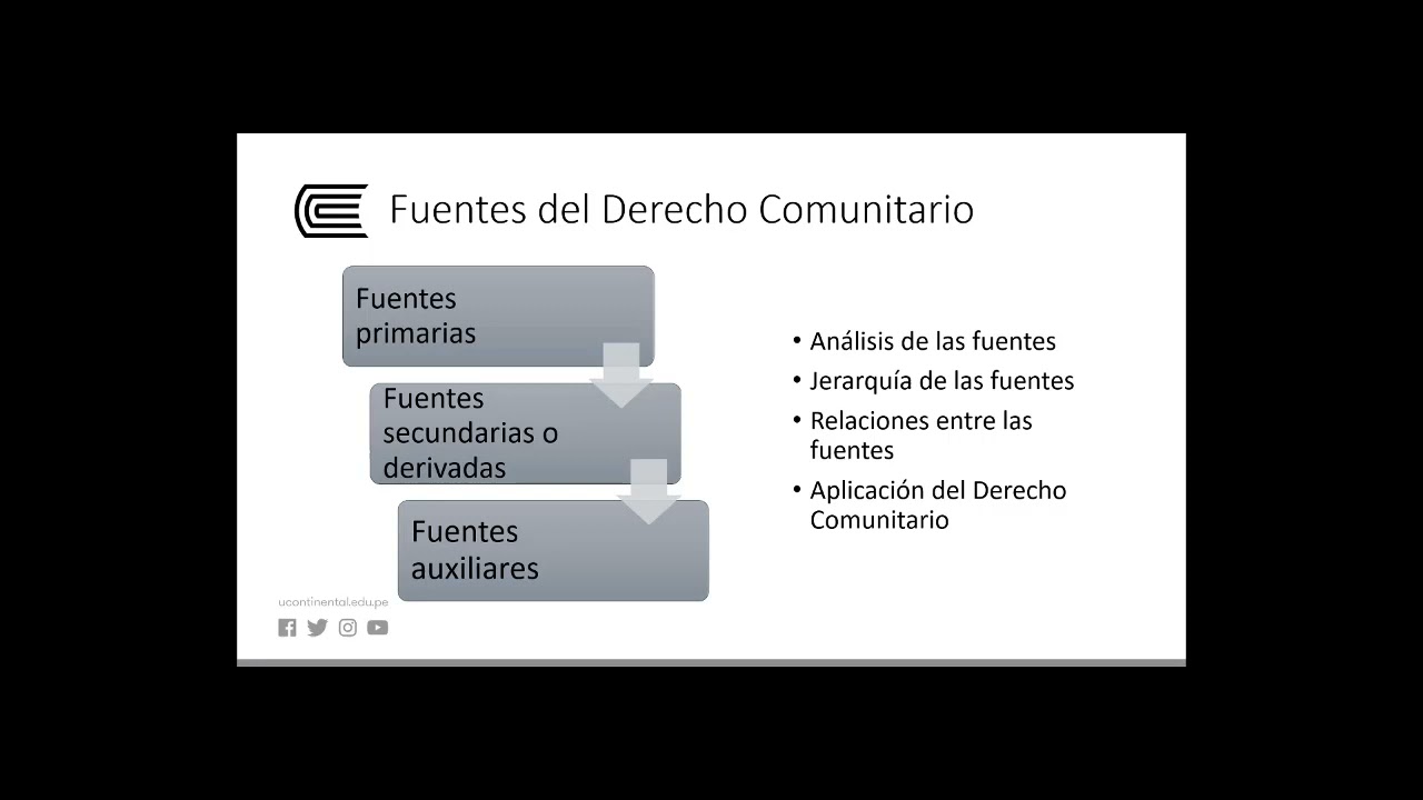 El Derecho Comunitario Andino: fuentes y caracter&iacute;sticas