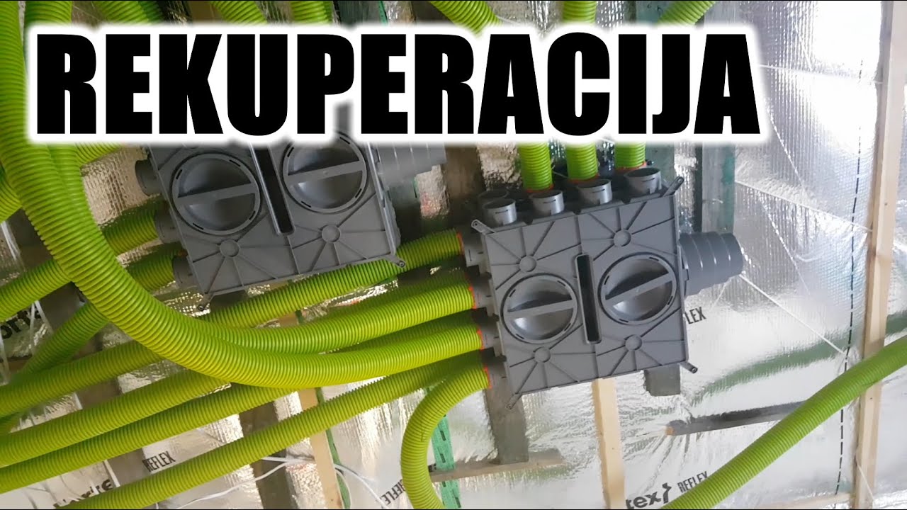 Как проложить каналы рекуперации (вентиляции) и подключение Оценивать Установка диффузора.