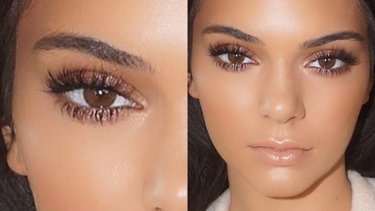 Kendall Jenner Natural Glowing Makeup Tutorial 2015