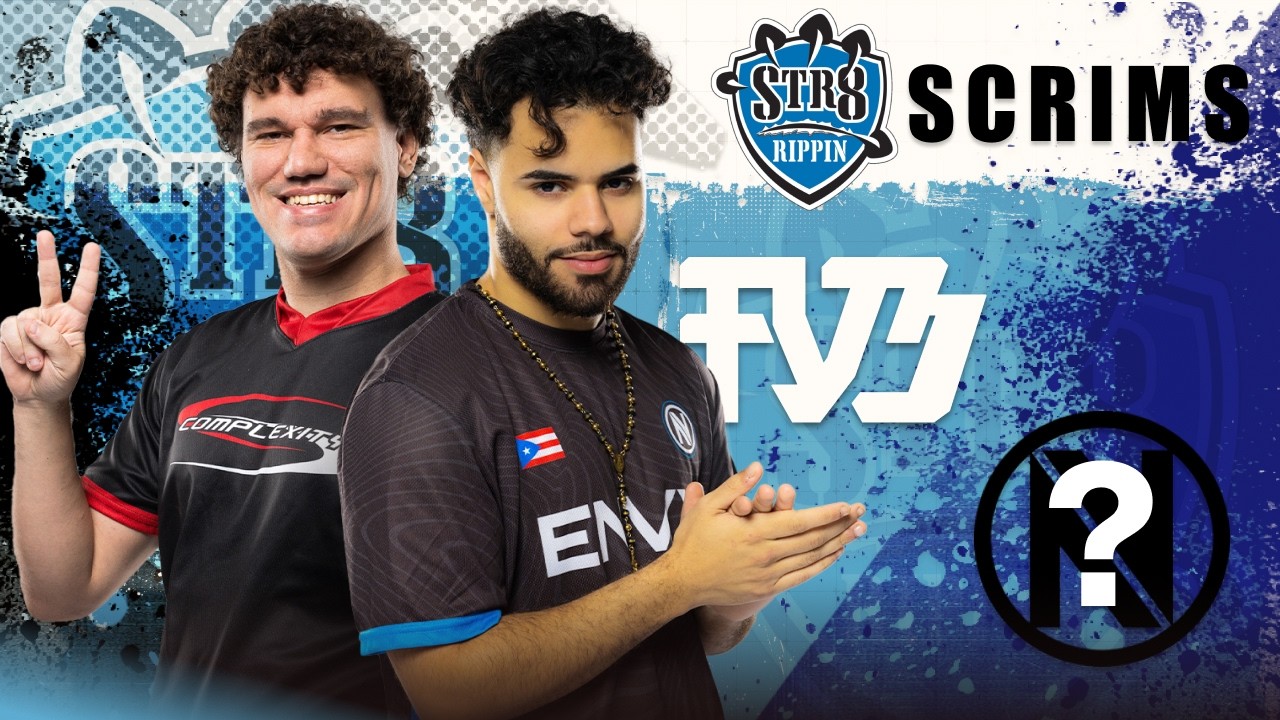 STR8 RIPPIN HALO SCRIMS | TEAM RYANOOB VS ENVYUS?