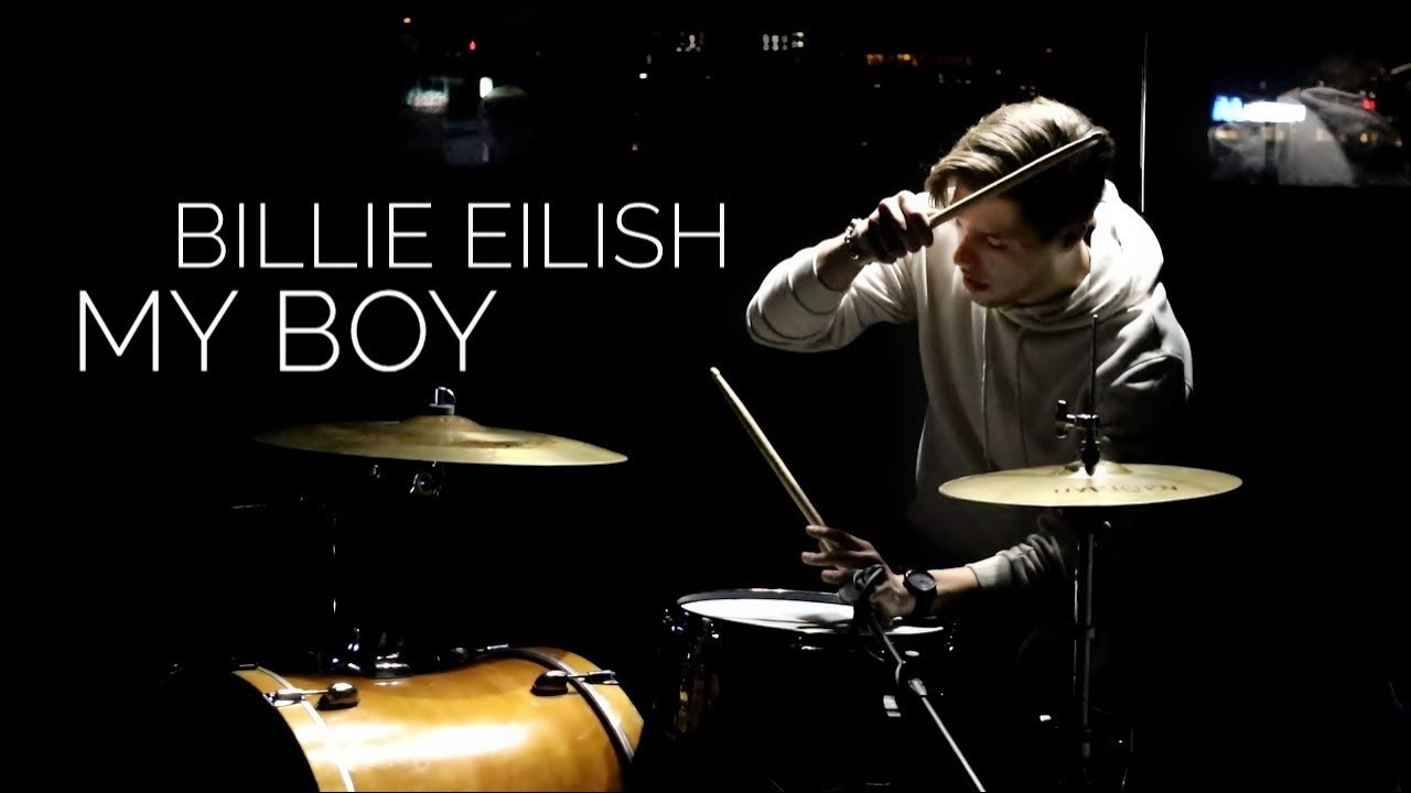 Billie Eilish - my boy drum cover
