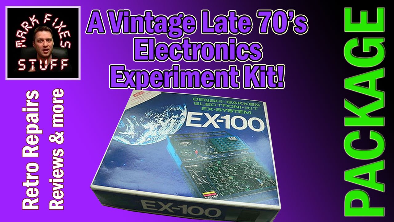 A Vintage 1970's Electronics Experimentation Kit