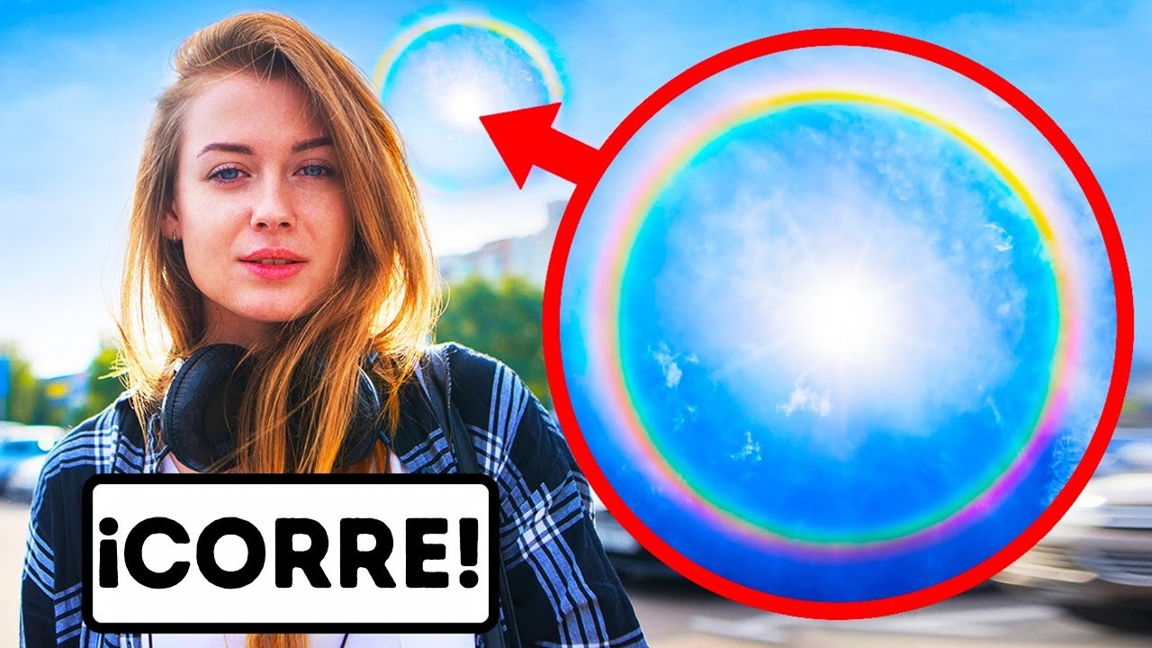 Si ves un anillo alrededor del sol, busca refugio rápido