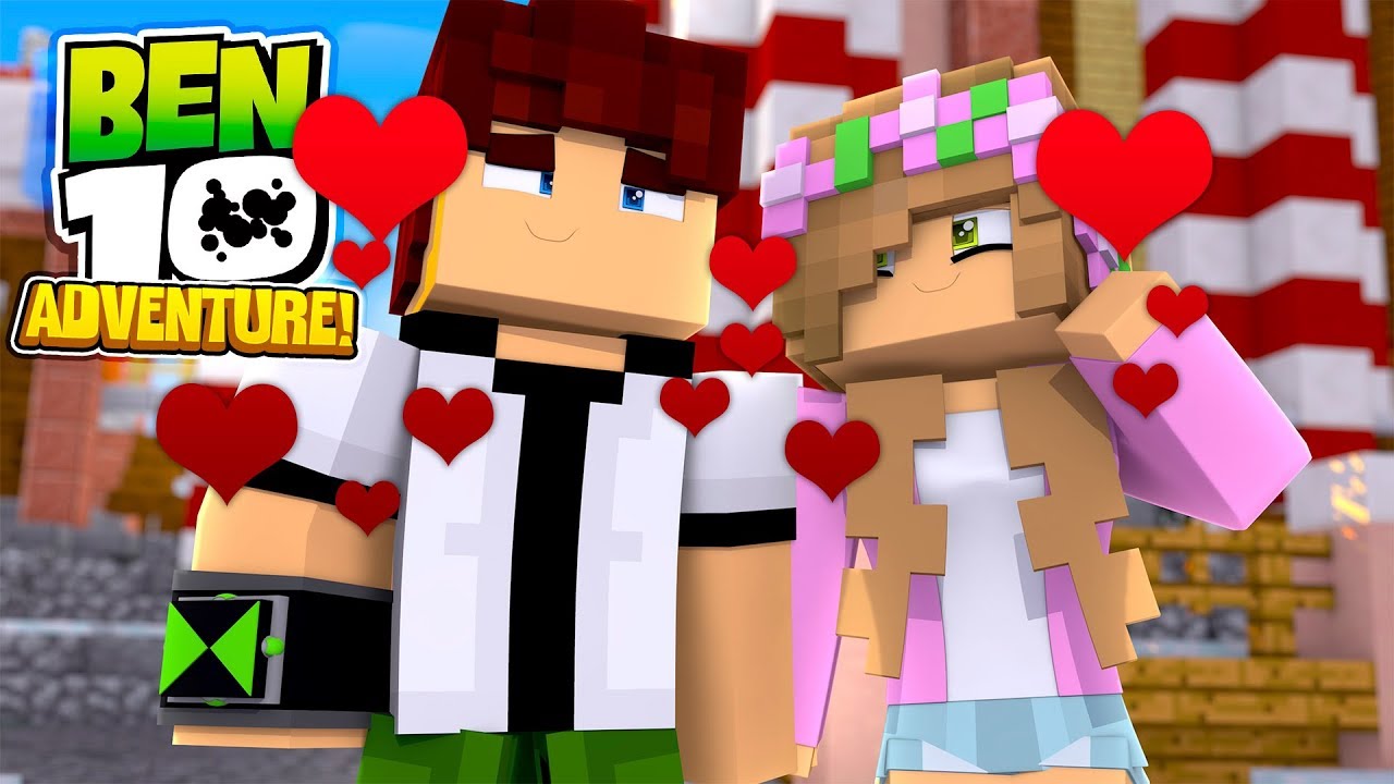 Minecraft  Ben 10 - BEN 10 AND LITTLE KELLY'S FIRST DATE!