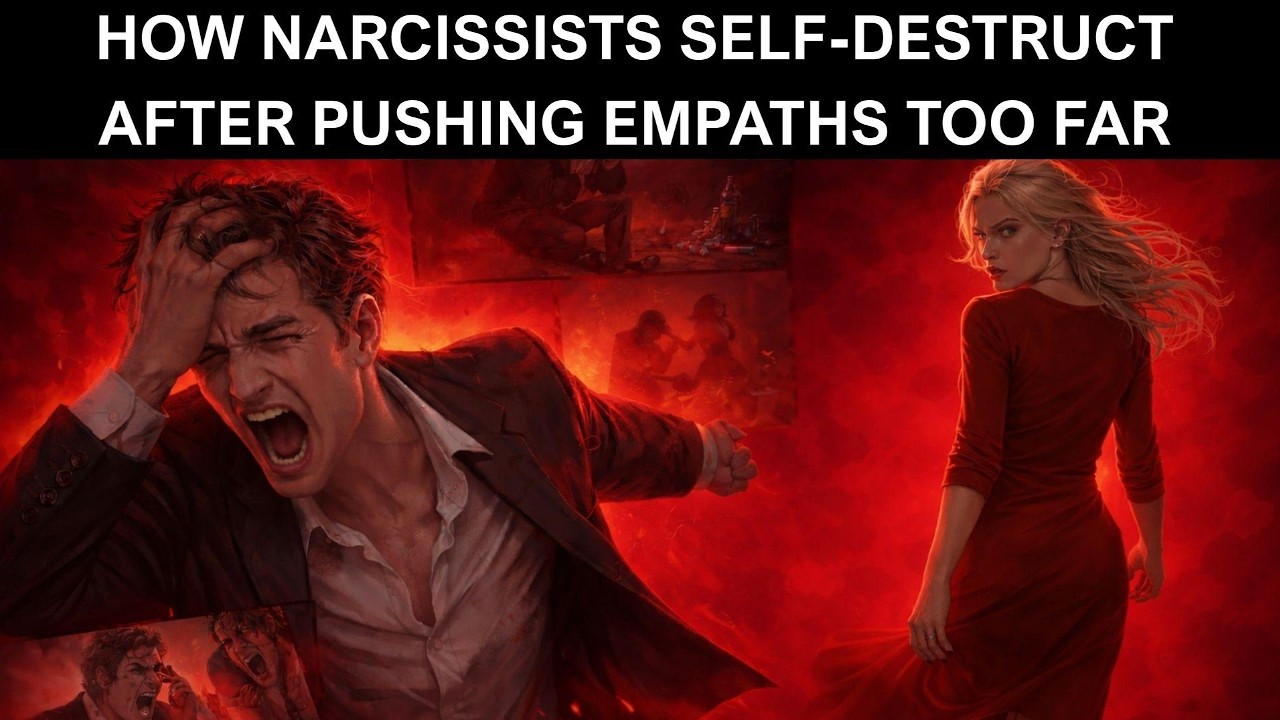 How Narcissists Self Destruct After Pushing The Empath Past The Edge | Carl Jung Shadow