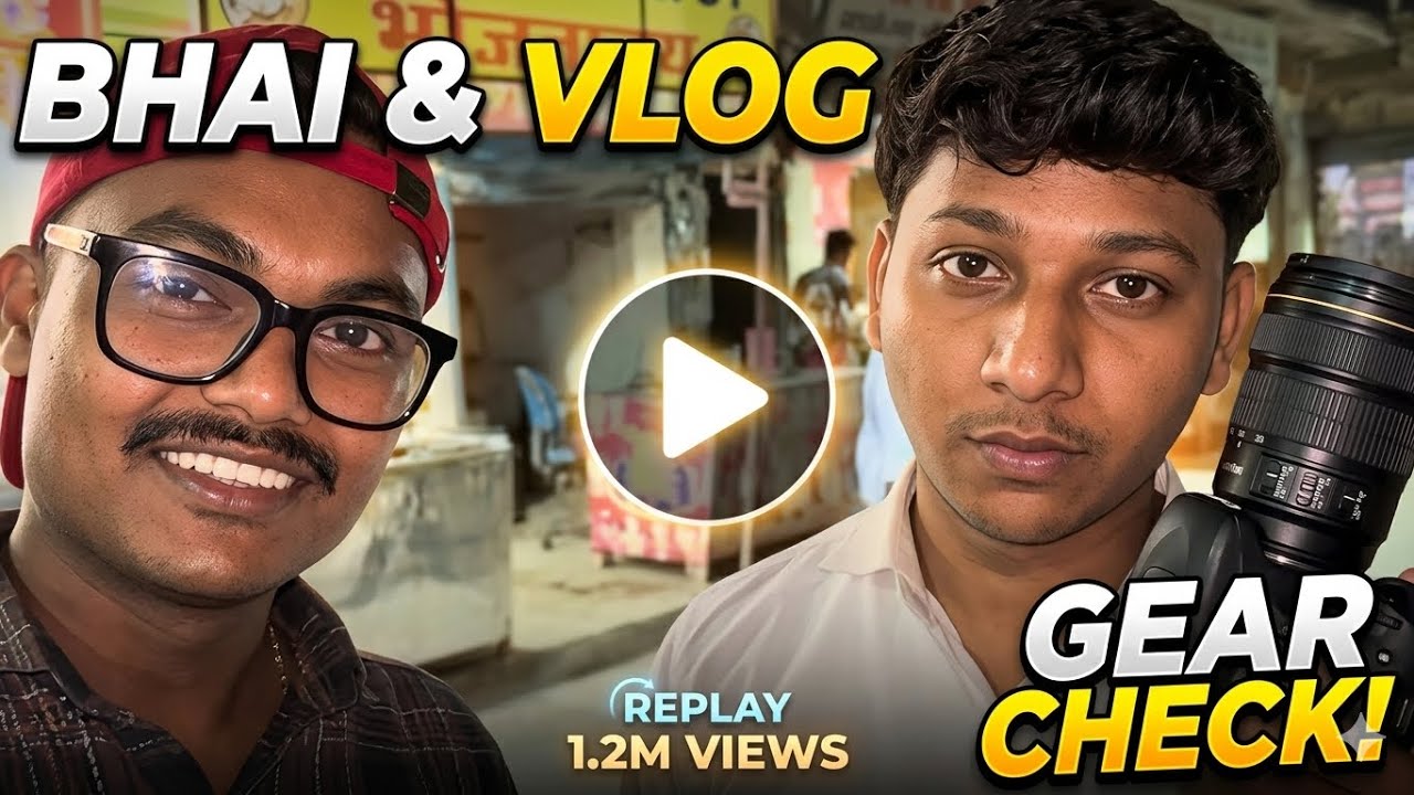 Vinit bhai or Lalla bhai milne aa gye 😀 Arun_09 vlogger 