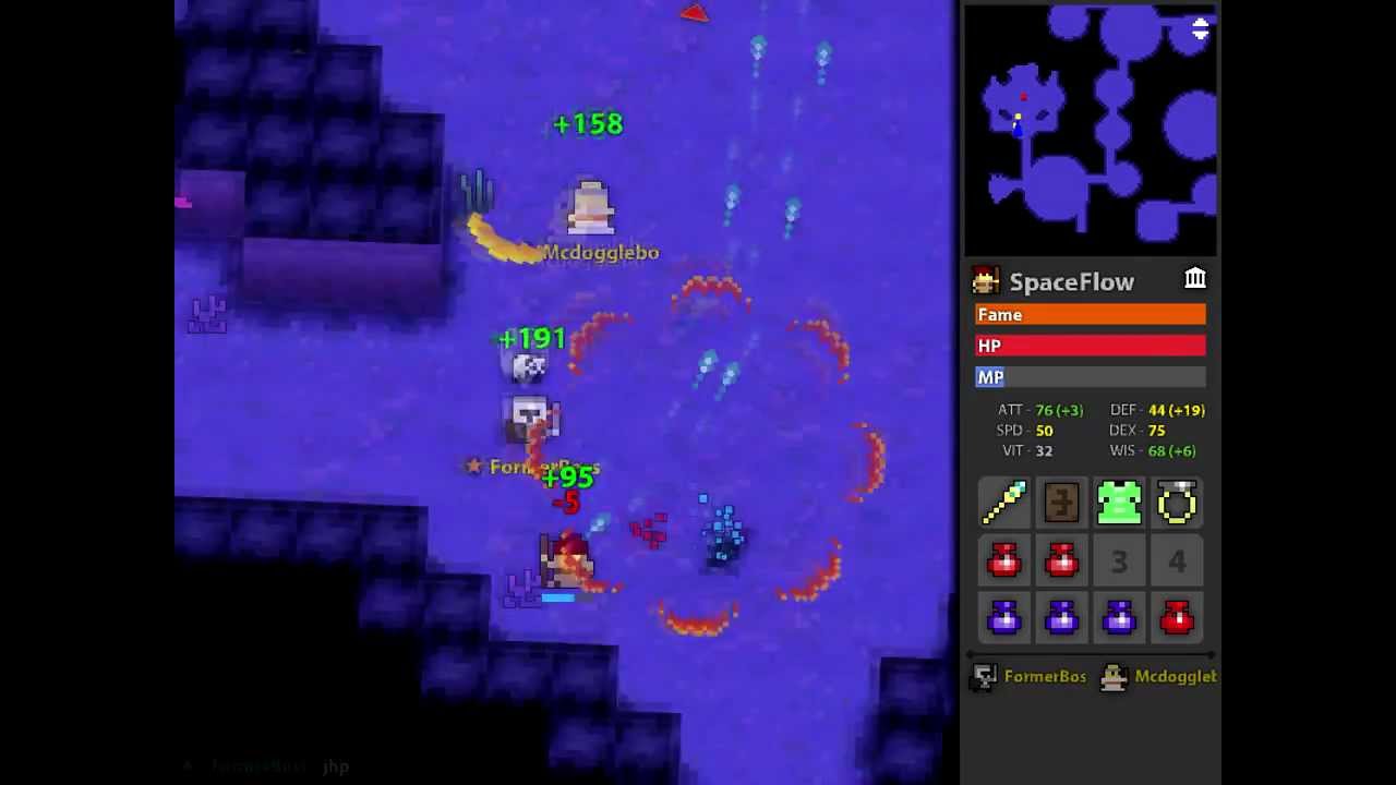 RotMG - Wizard White Bags in Trench