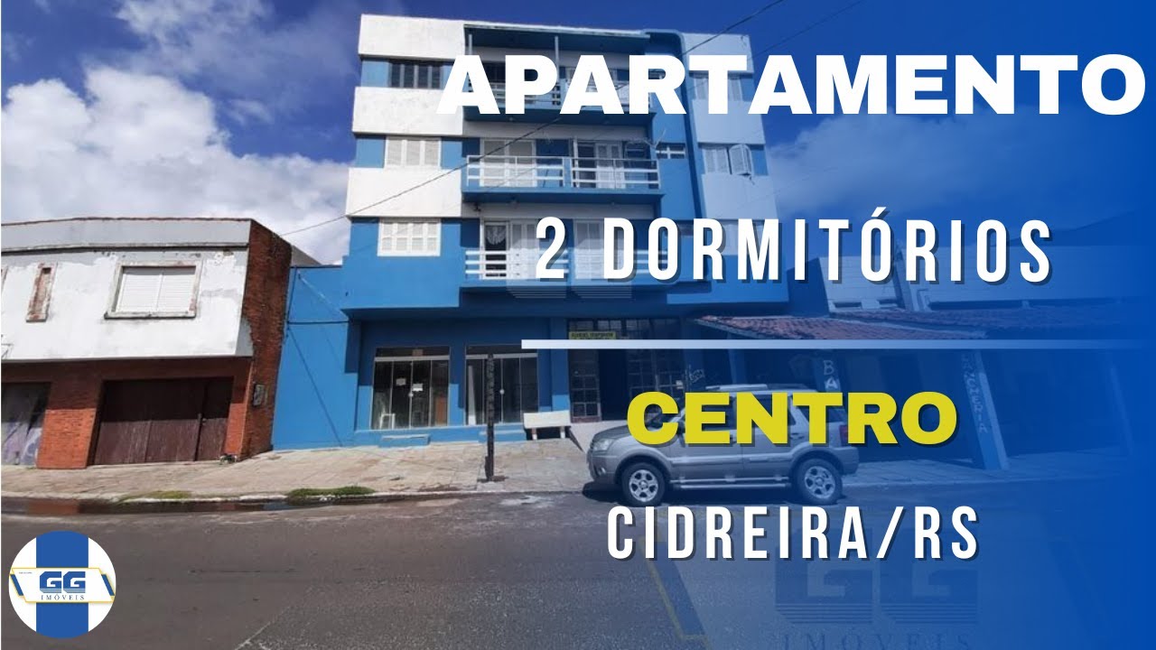 R$150.000 MIL EXCELENTE APARTAMENTO COM DOIS DORMITORIOS PARA VENDA NO CENTRO DE CIDREIRA/RS