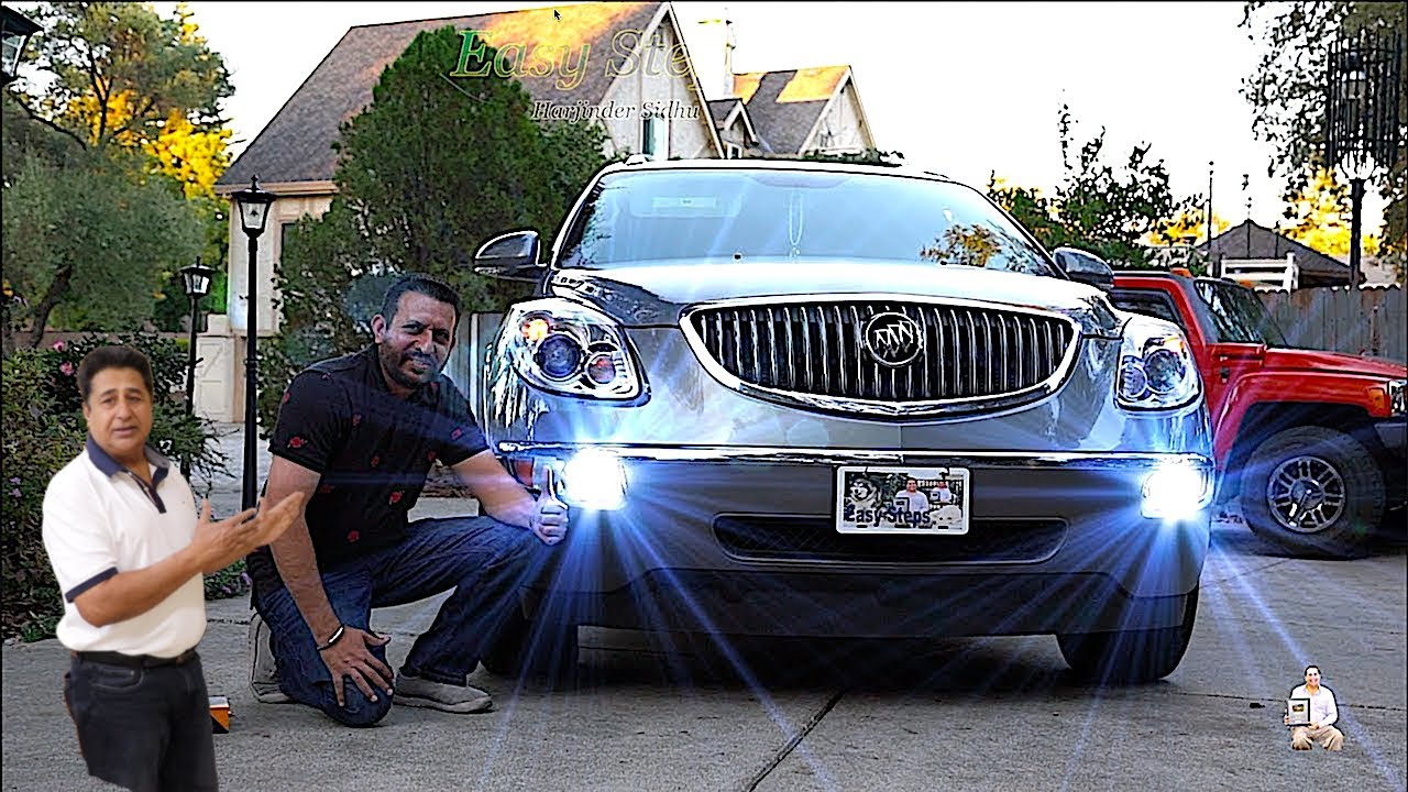 Замена противотуманных фар Buick на светодиодные | Светодиодная модернизация Buick Enclave