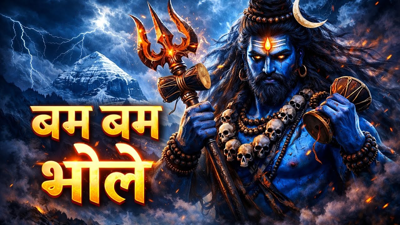 🔥 बम बम भोले | Mahadev Devotional Song | हर हर महादेव Bhakti Video