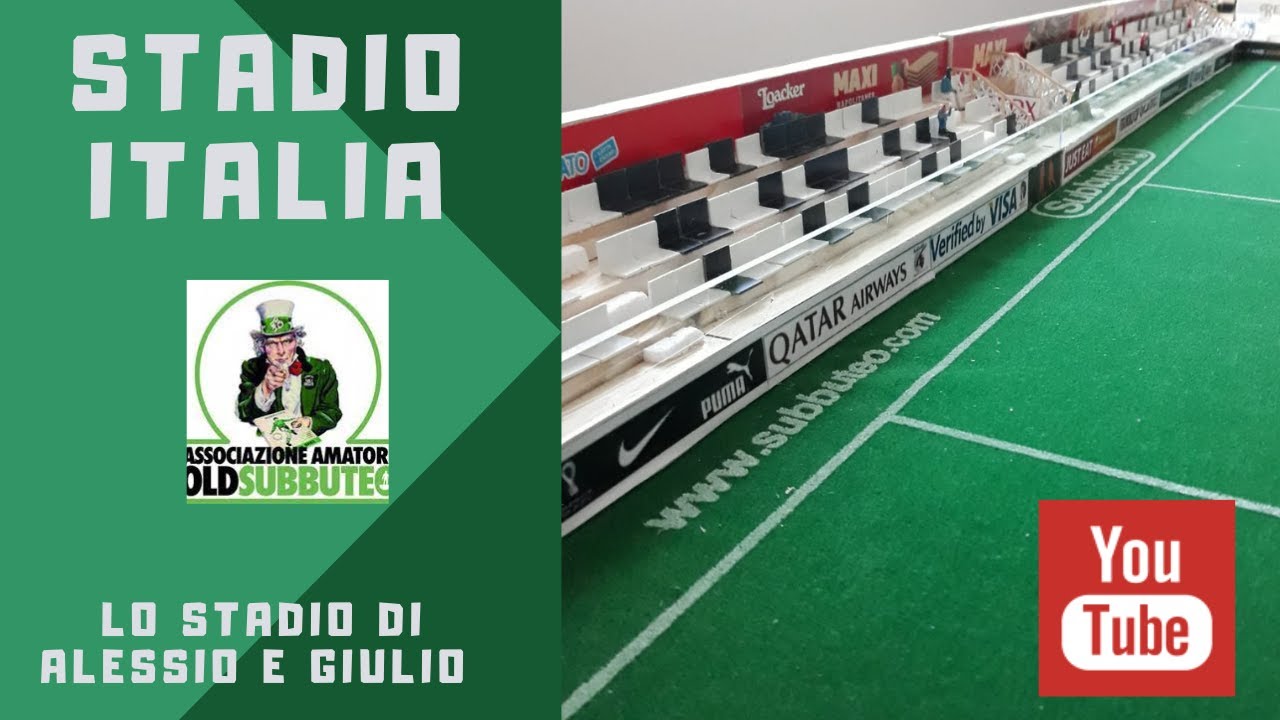 Subbuteo   Stadio Italia di Alessio e Giulio