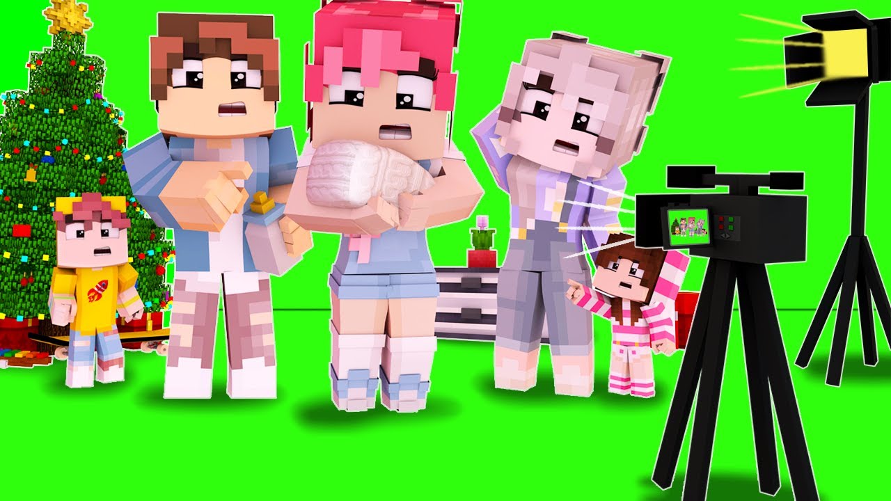 MAMY NOWE DZIECKO!? *wigilijny cud* Nagrywka z Nagrywki MINECRAFT RODZINKA