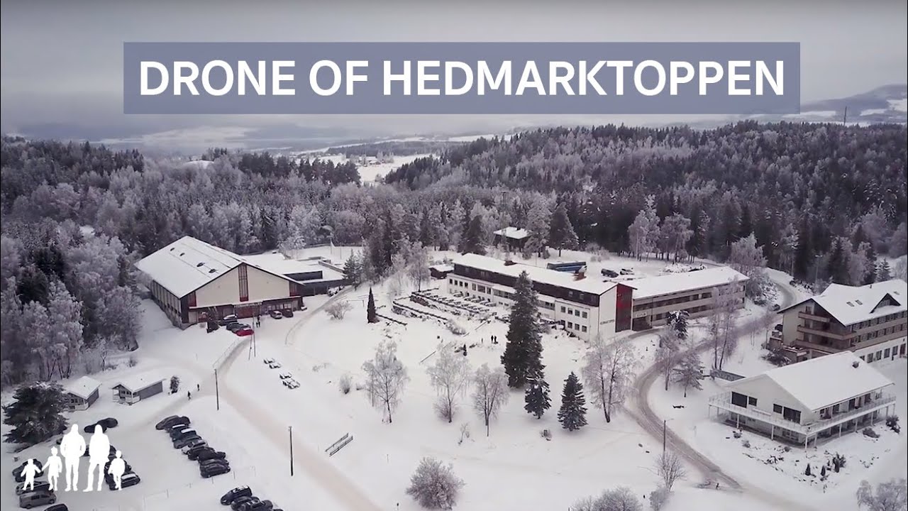 Flying my drone at Hedmarktoppen