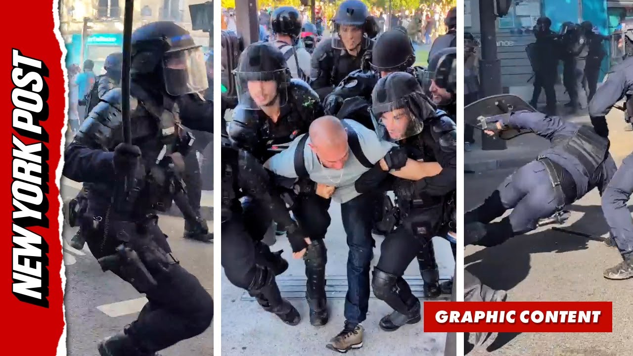 French Police ARREST 309 After Violent Nationwide Protests