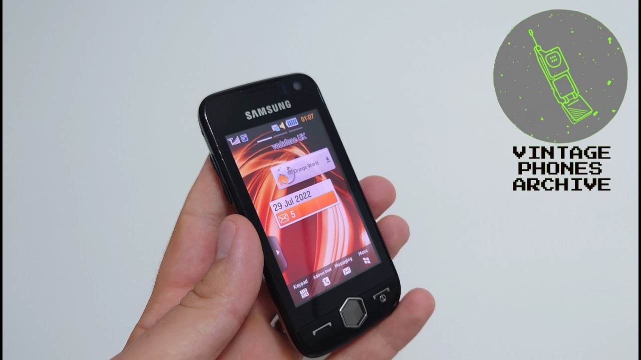 Samsung S8000 Jet Mobile phone menu browse, ringtones, games, wallpapers