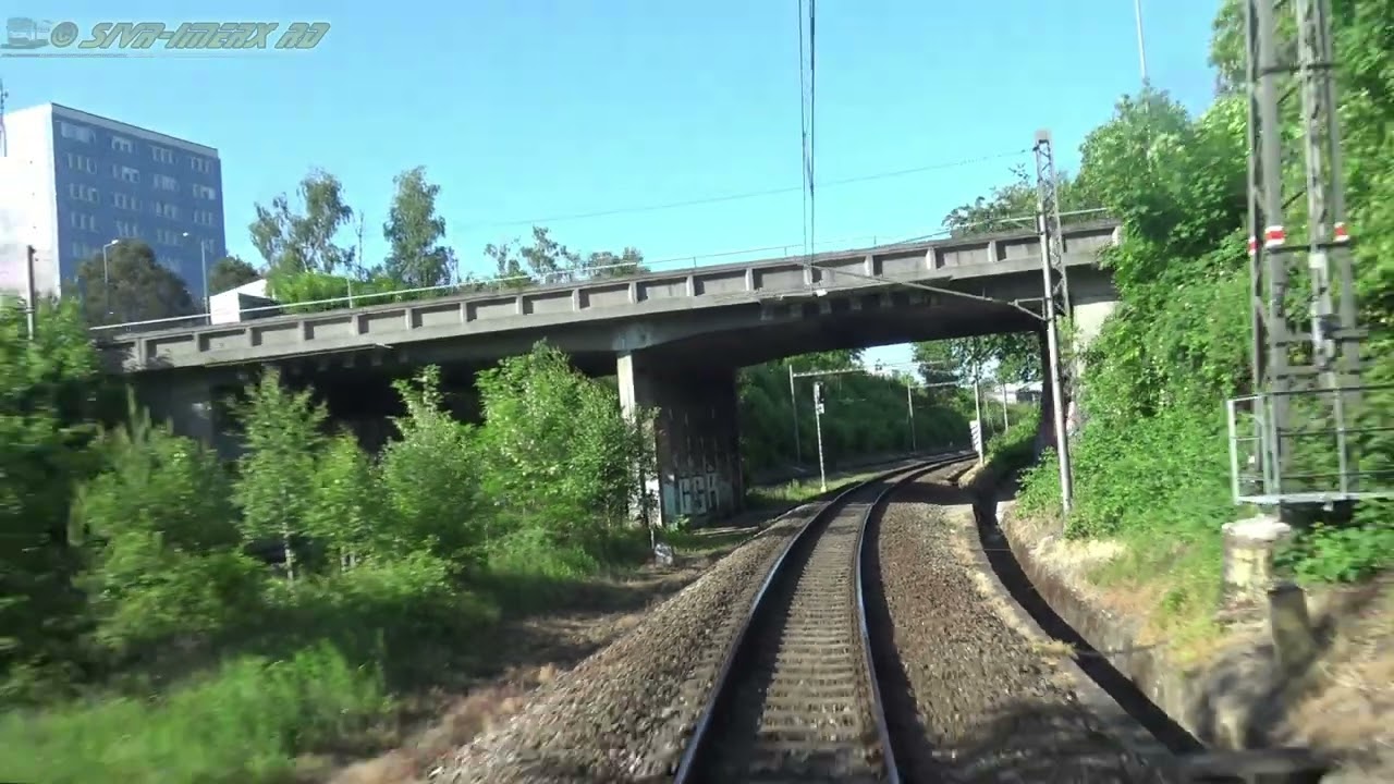 Trať Praha Vršovice - Praha hl n - 3.6.2023 - odklonem přes Prahu Krč