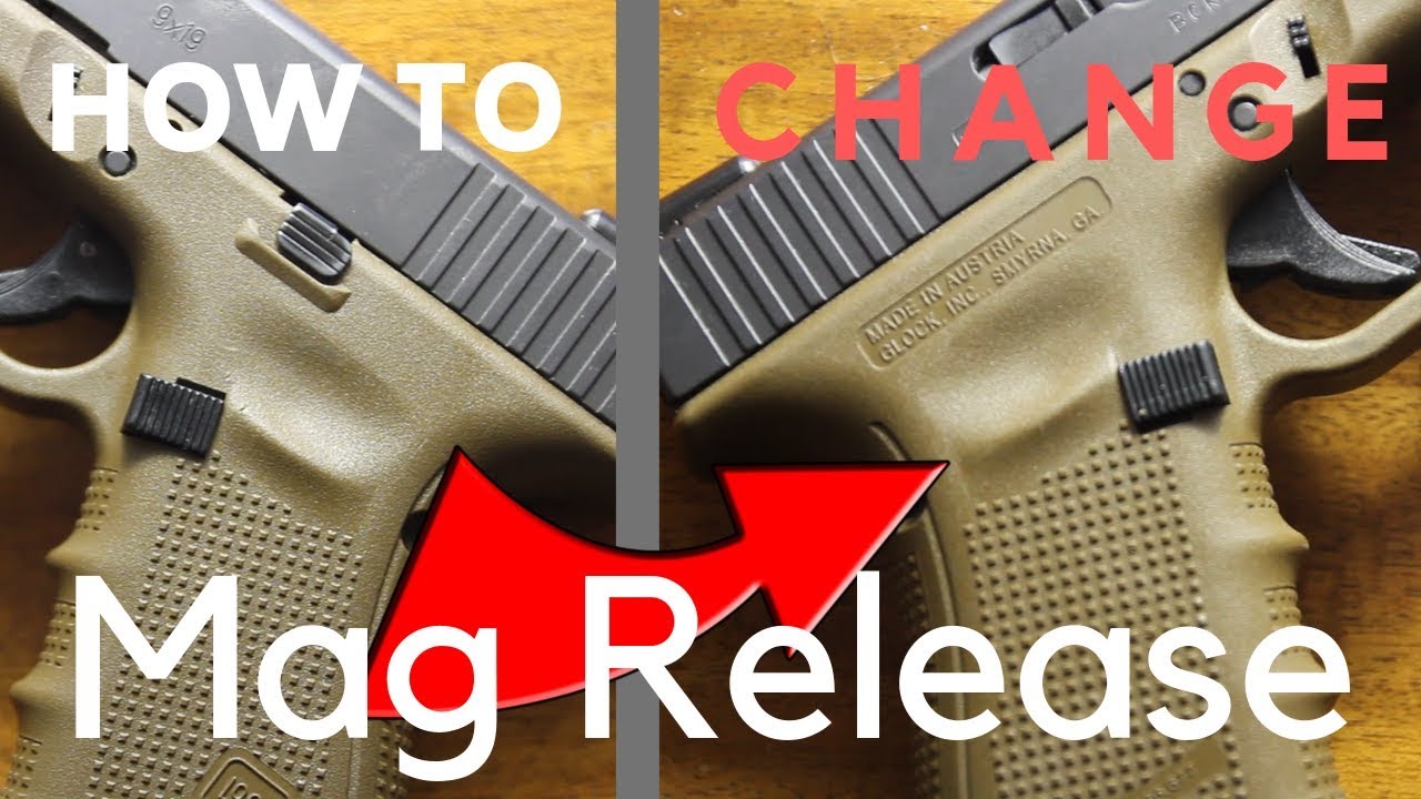 How to Swap the Mag Release on Glock Pistols