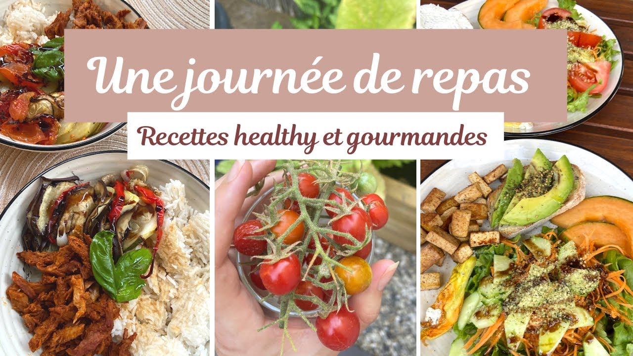 Ce que je mange sur une journée et qui me rend heureuse | Repas faits maison