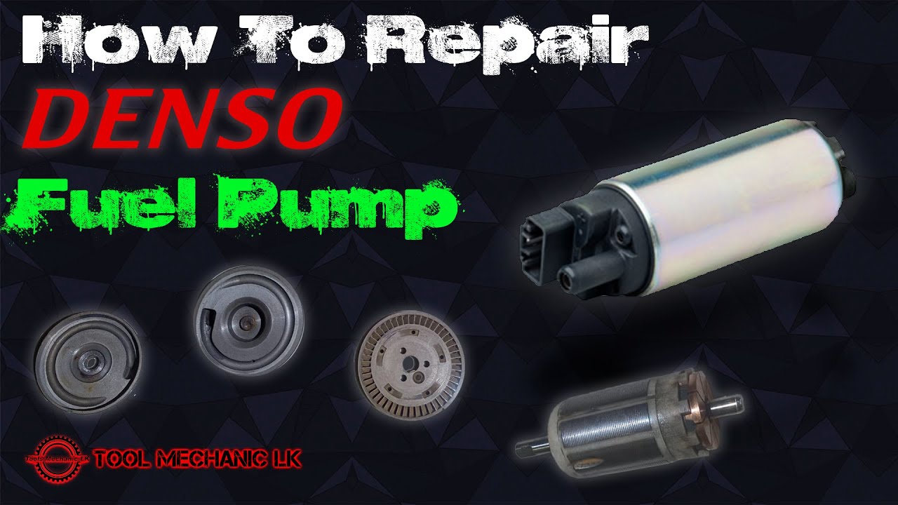 How to Repair DENSO Fuel Pump - HOW | TO | REPAIR | DENSO | FUEL | PUMP