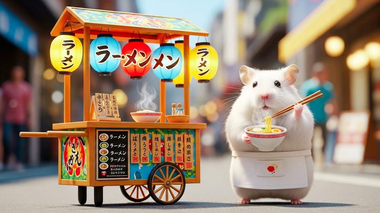 The Hamster Ramen Shop 🍜 | Heartwarming Story of Friendship and Flavor