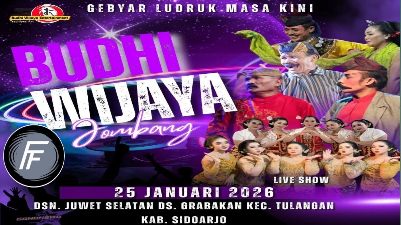 LUDRUK BUDHI WIJAYA LIVE DSN JUWET SELATAN DS GRABAGAN TULANGAN SIDOARJO.