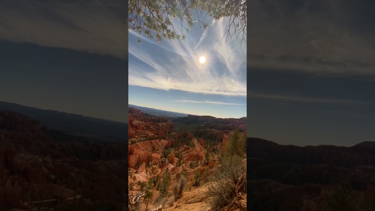 2023 Annular solar eclipse @ Bryce Canyon