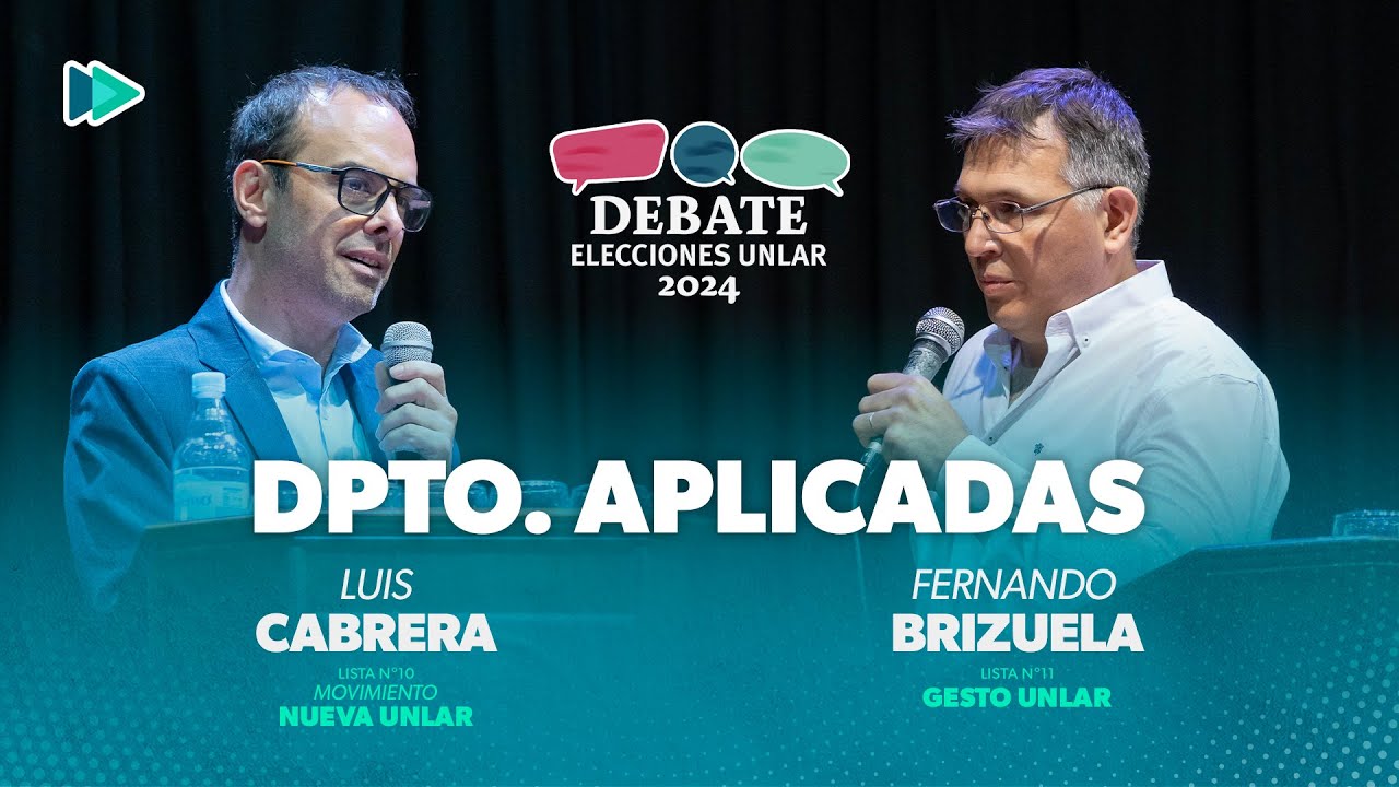 Debate 2024 - Departamento Aplicadas