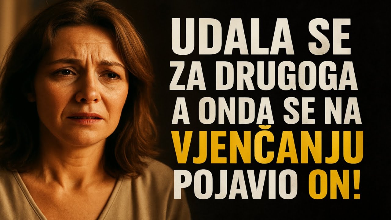 Udala se za drugoga… a onda se na vjenčanju pojavio ON! Prava priča o ljubavi i izdaji.
