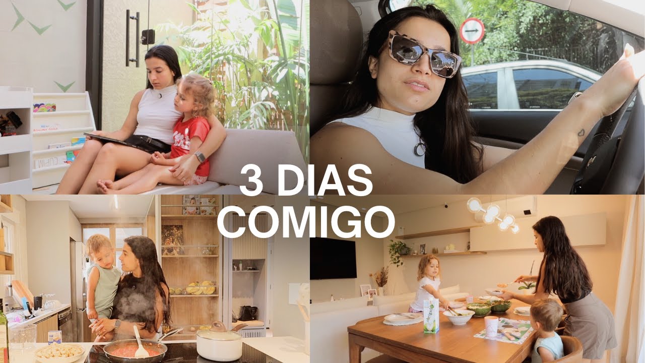 3 dias comigo: Thomas na escola, organizando a casa e receita de strogonoff
