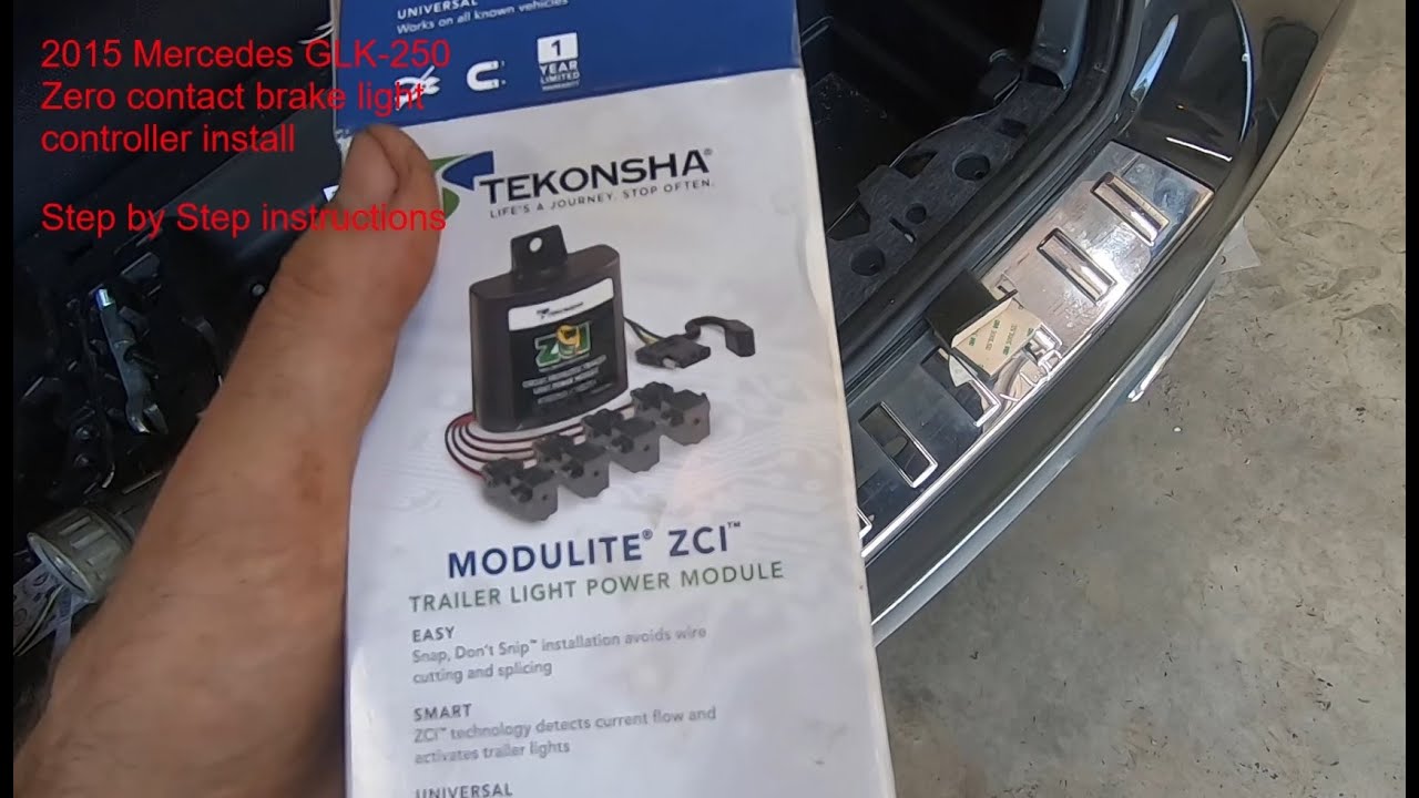 DIY Watch before installing Tekonsha Zero Contact Installation Brake Light Controller StepByStep