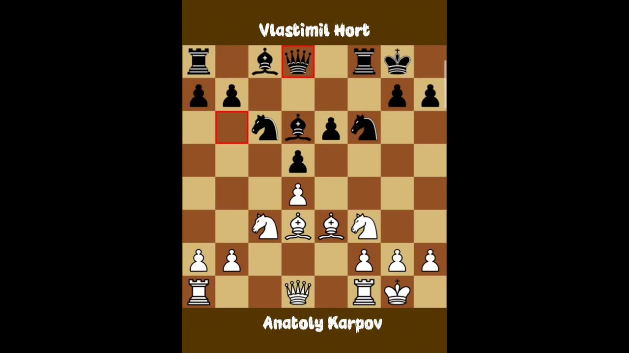 Anatoly Karpov vs Vlastimil Hort ◉ Tungsram Budapest Tournament 1973 | Classic Win