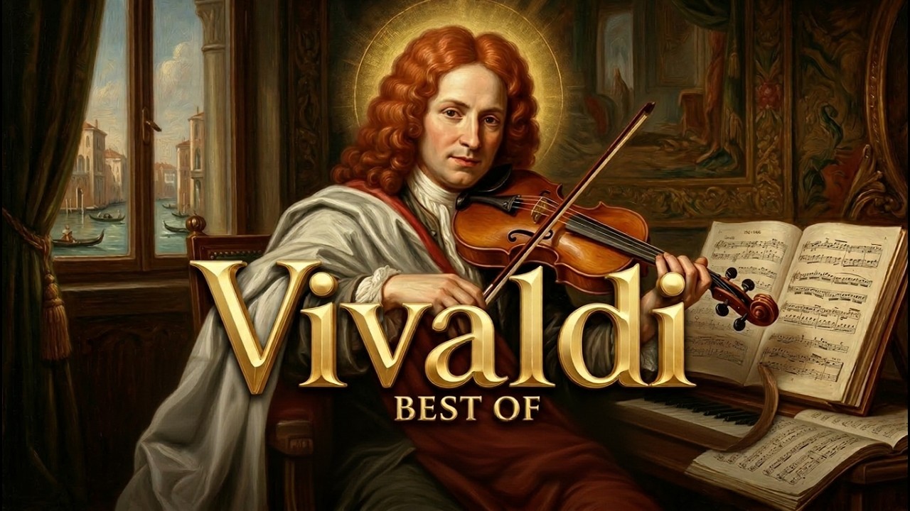 The Best of Vivaldi 🎻 15 Most Popular Pieces  Healing, Relaxation