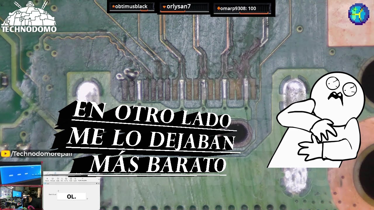 Reparación HDMI XBOX SERIES S 14 pistas Dañadas