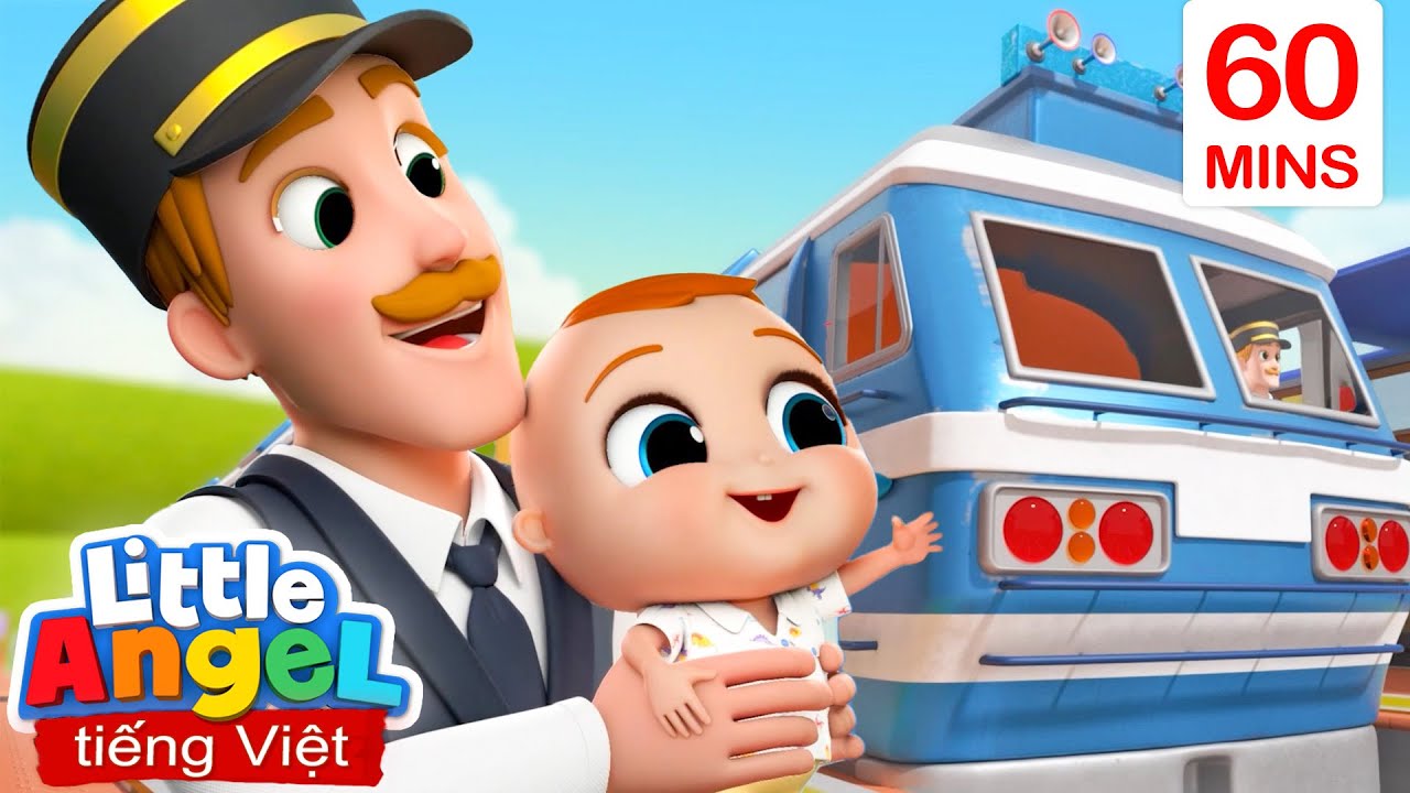 B&agrave;i h&aacute;t t&agrave;u Choo Choo | Hoạt H&igrave;nh Thiếu Nhi | Thi&ecirc;n Thần Nhỏ Tiếng Việt