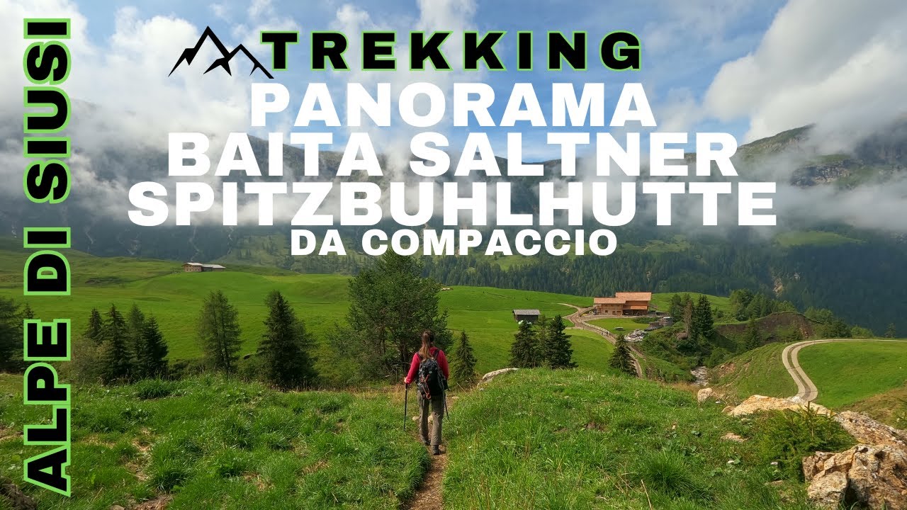93ª escursione | Alpe di Siusi | Dall'Alpenhotel Panorama al Rifugio Spitzbühl per la Baita Saltner