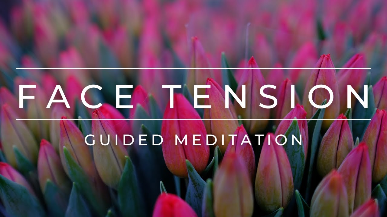 Face Tension Meditation (how to relax your face) - Best for Jaw & Face Relaxation