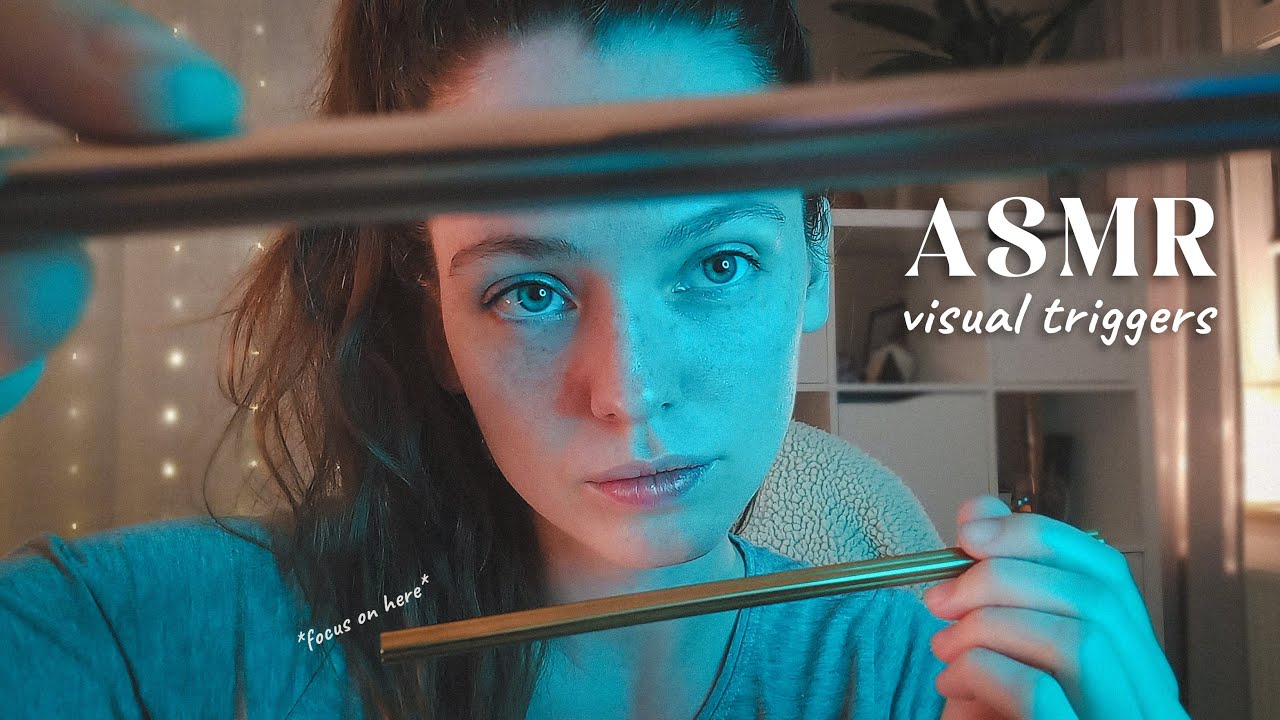ASMR✧ Kopfkribbeln durch visuelle Trigger💫 (Fokus, Licht, Face Touching, etc.) [Deutsch/German]