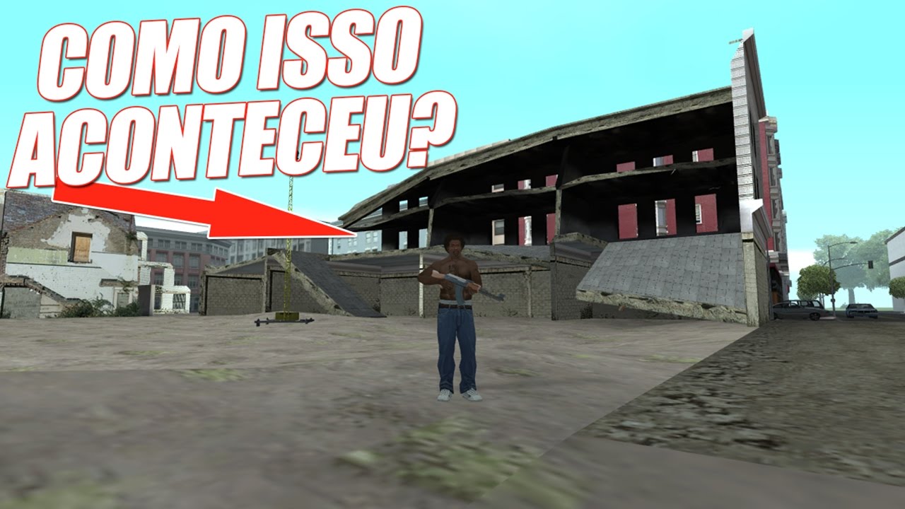 TERREMOTO EM GTA SAN ANDREAS